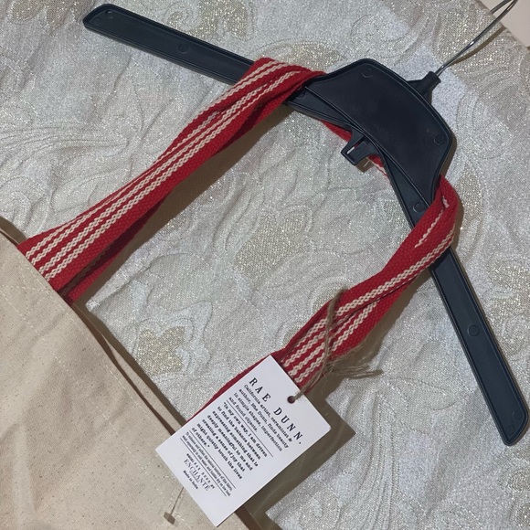 Rae Dunn "FA LA LA" Tote Bag - Picture 3 of 4